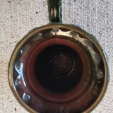 Vase de sol Scheurich vintage en céramique, Allemagne de l'Ouest