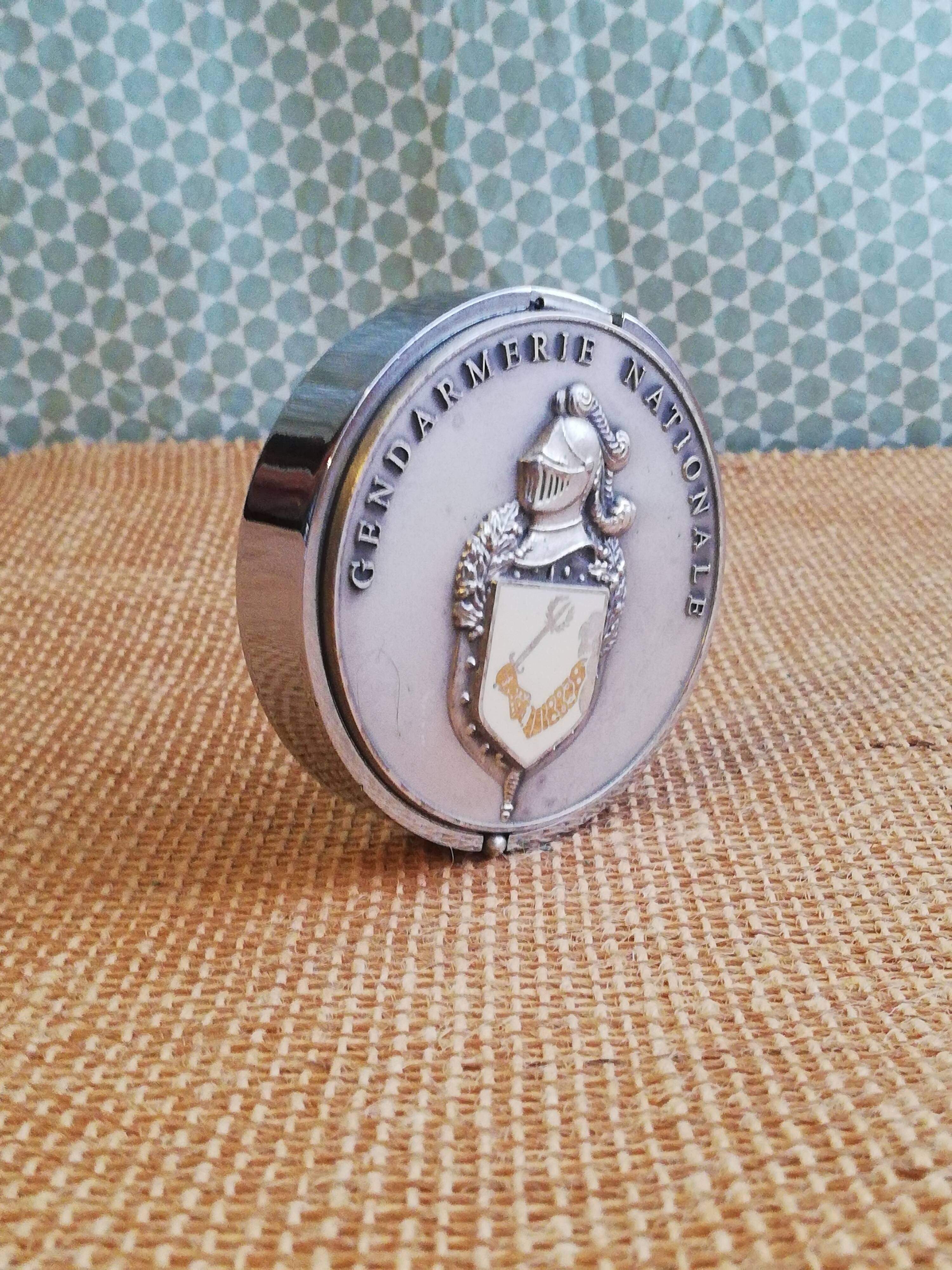 Metal box "national gendarmerie"