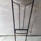 Wall rack on vintage stand 50s