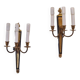 Pair of Maison Bagués style  Torch Sconces