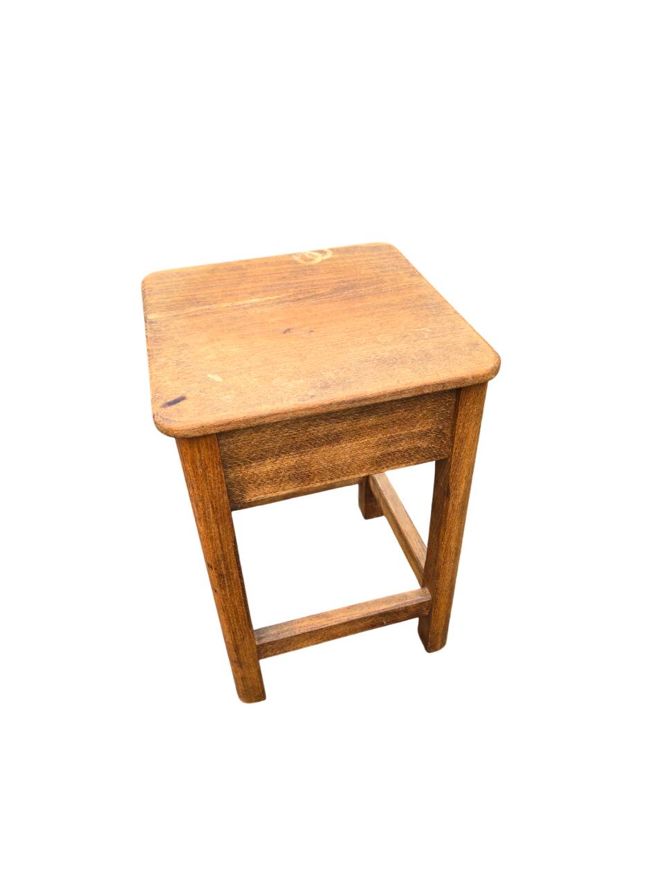 Antique shoe shine stool