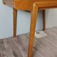 Table extensible en ronce de noyer, Vintage Tchèque 1960s