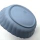 Blue Wedgwood Jasperware basket – English porcelain with relief decoration