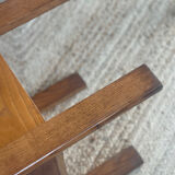 Vintage elm bedside table