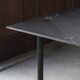 Table à manger en origami, Italie, années 1980
