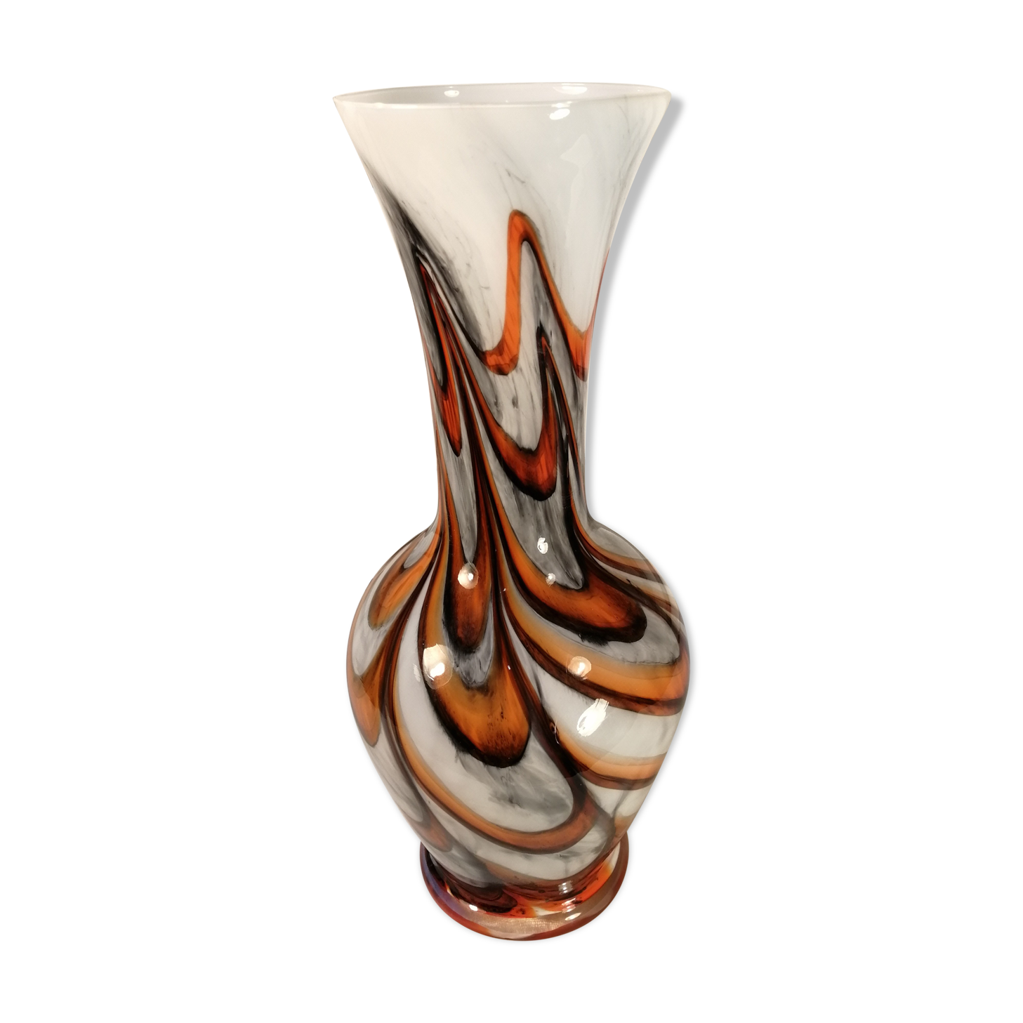 Opaline vase from Florence -Carlo Moretti - Italy - Vintage