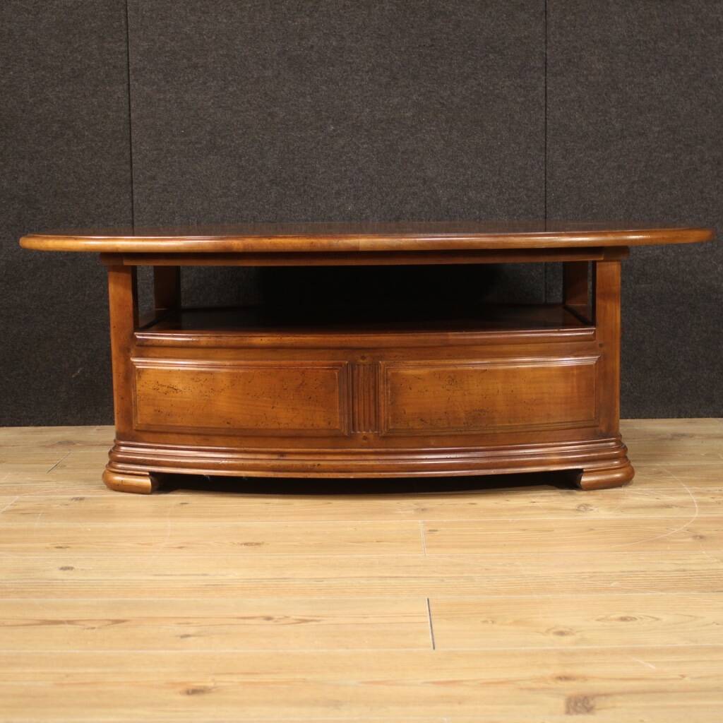 Table basse française en bois du XXe siècle