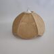 Braided rattan knit flower hanging lamp