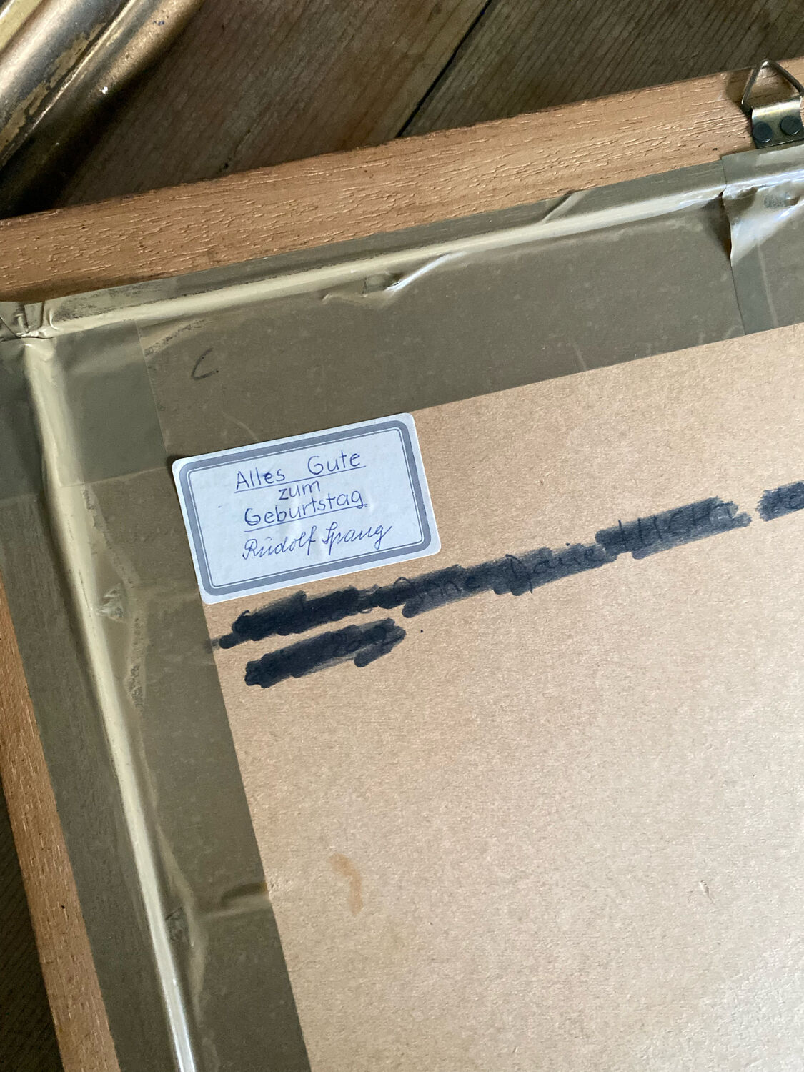 Signed painting bouquet of sunflowers 1985