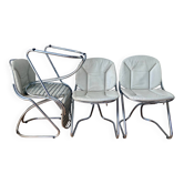 Gastone Rinaldi set of 4 chairs