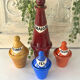 French 1950s ceramic vinaigrette set, Pol Chambost style