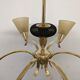 Brass chandelier from the 50s/60s