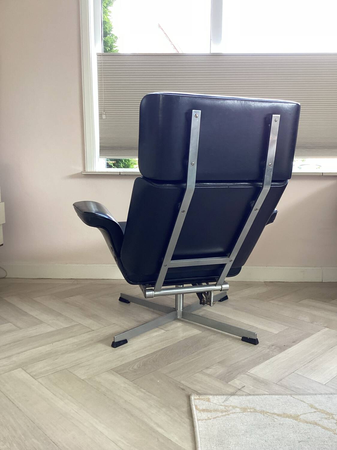 Lounge chair 1960 Dutch skai made