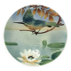 Plat décoratif Lunéville. XIX siècle