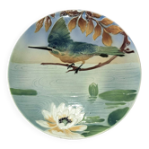 Decorative plate Lunéville. 19th century.