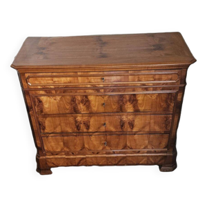 Commode style louis Philippe - merisier