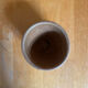 Set of 5 Vintage Beige Stoneware Egg Cups