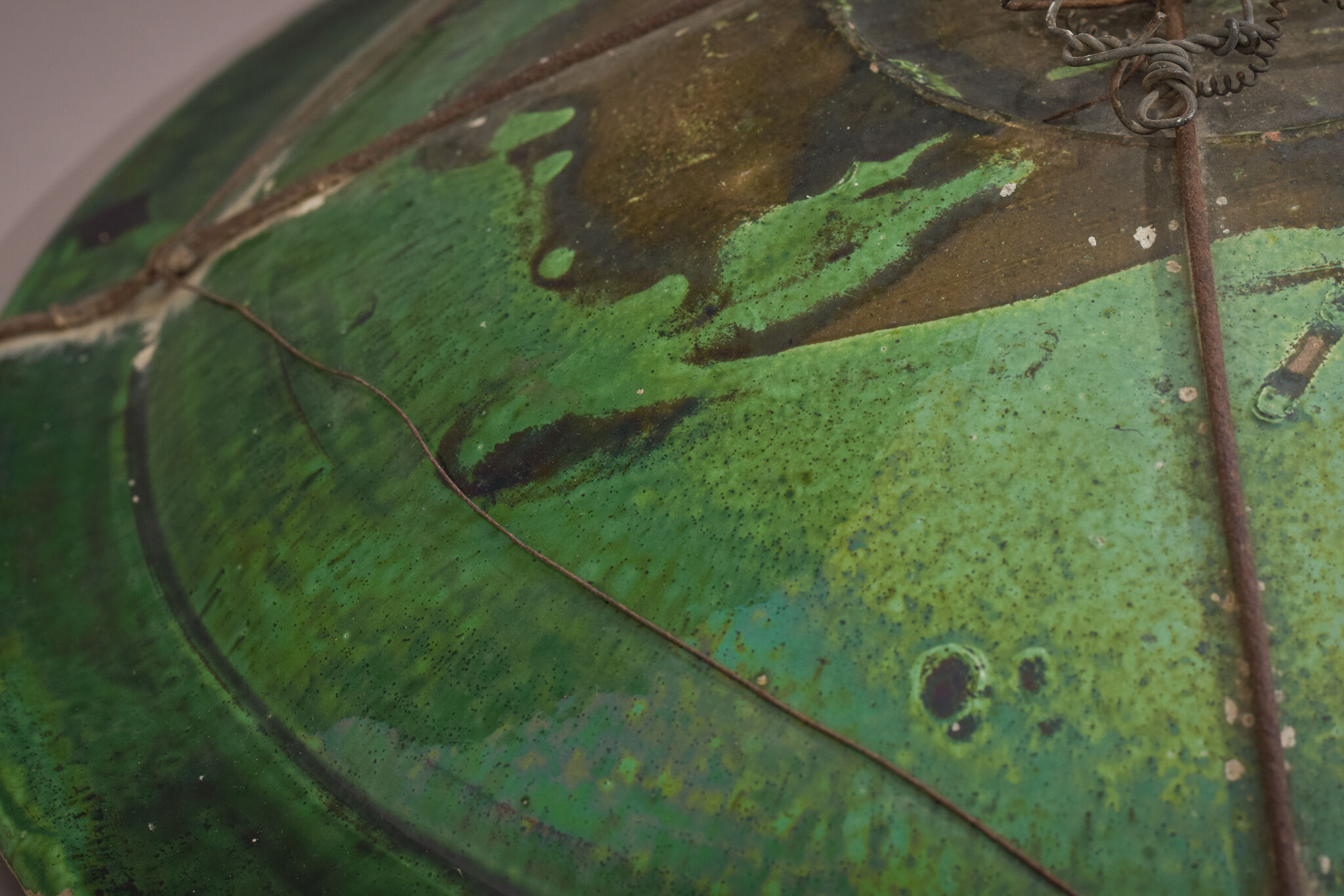 Early Folk Art Plate