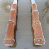 Covered salad sleeves in 70s bamboo