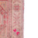 Faded turkish kitchen rug mat 1'5" x 3'9"