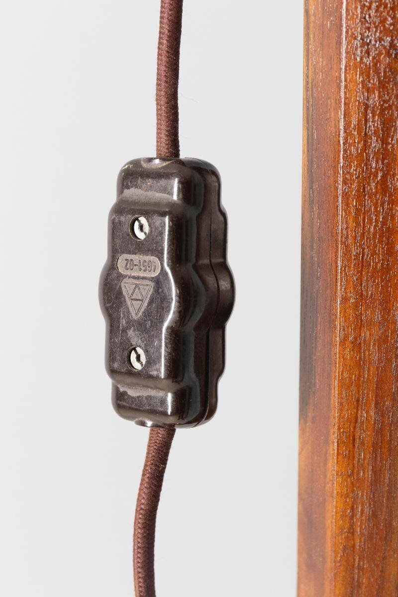 Standard lamp, Jindřich Halabala, 1930s–1940s, Czechoslovakia