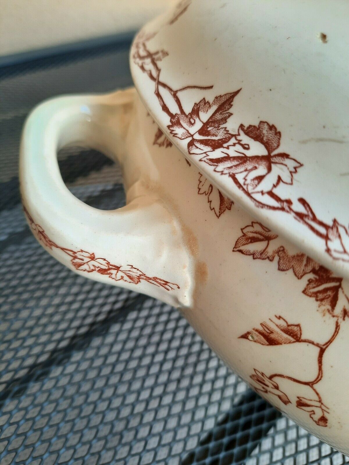 Soupière Terre de Fer model Spring