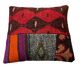 Vintage turkish kilim patchwork cushion cover , 40 x 40 cm