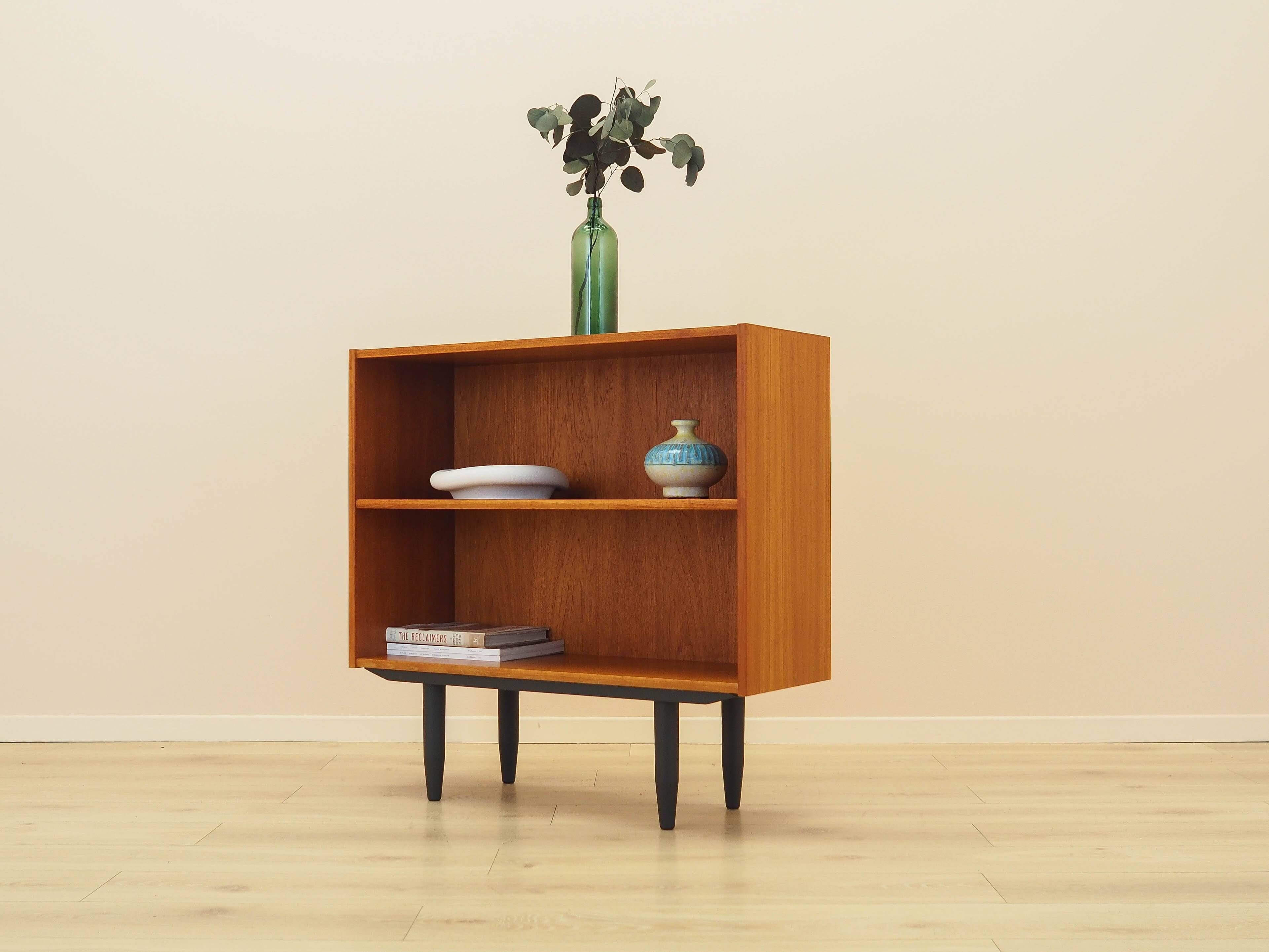 Teak bookcase, Danish design, 1970s, made in Denmark