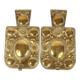 Pair of large baroque-style brass wall sconces, Swedish mid-century