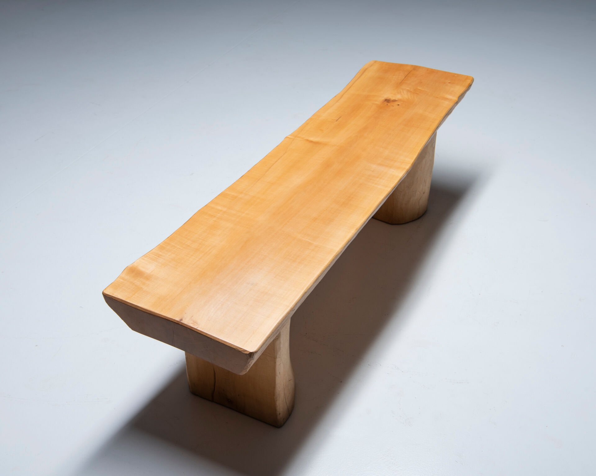 Bench in Solid Birch, Sweden, 1970's
