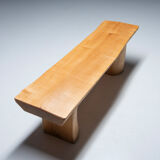 Bench in Solid Birch, Sweden, 1970's