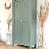 Armoire Art Déco verte