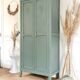 Armoire Art Déco verte
