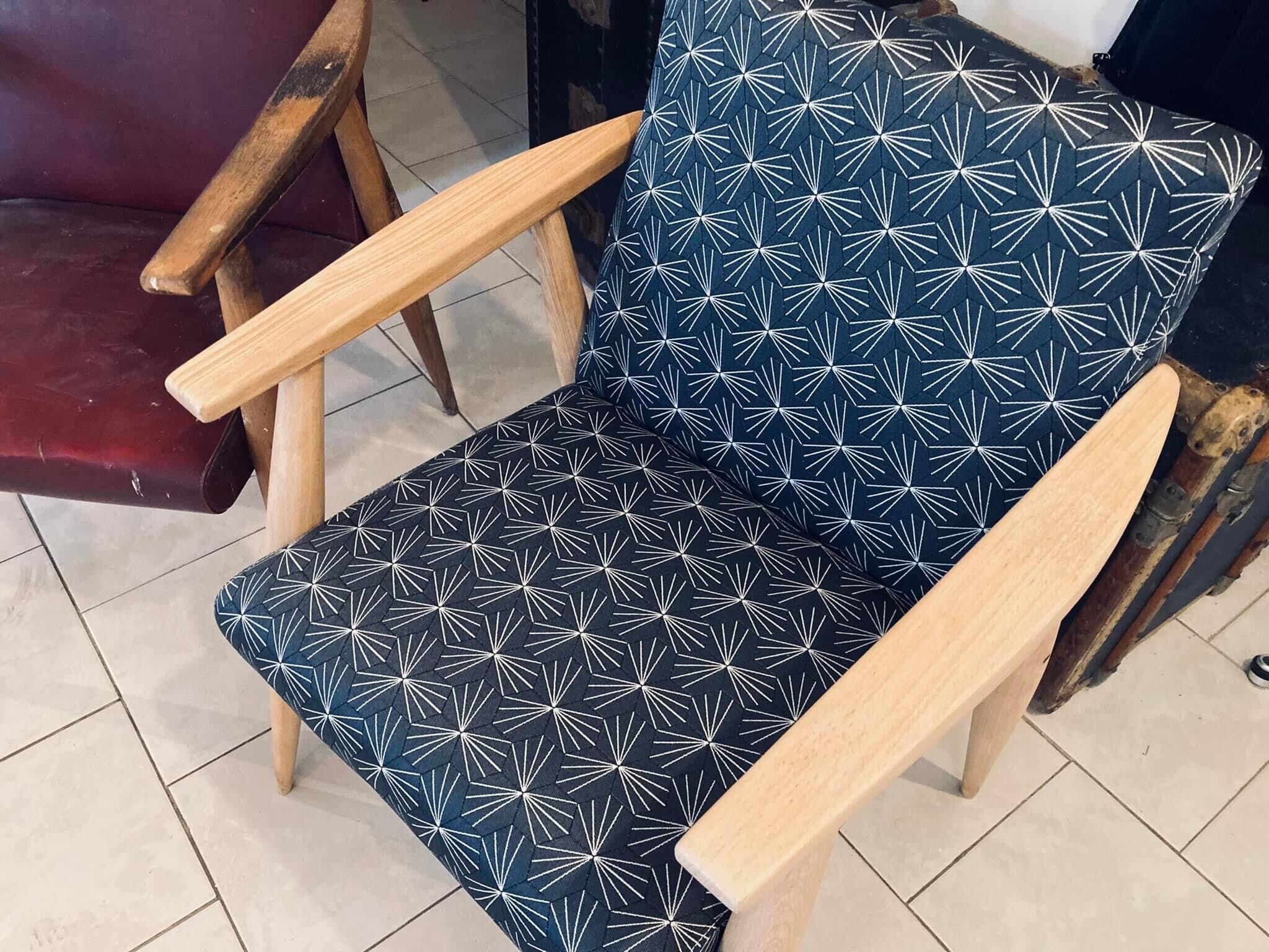 Pair of Stella armchairs