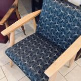 Paire de fauteuils stella