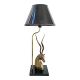 Vintage antelope lamp 1970