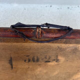 Vintage bamboo mirror 1960