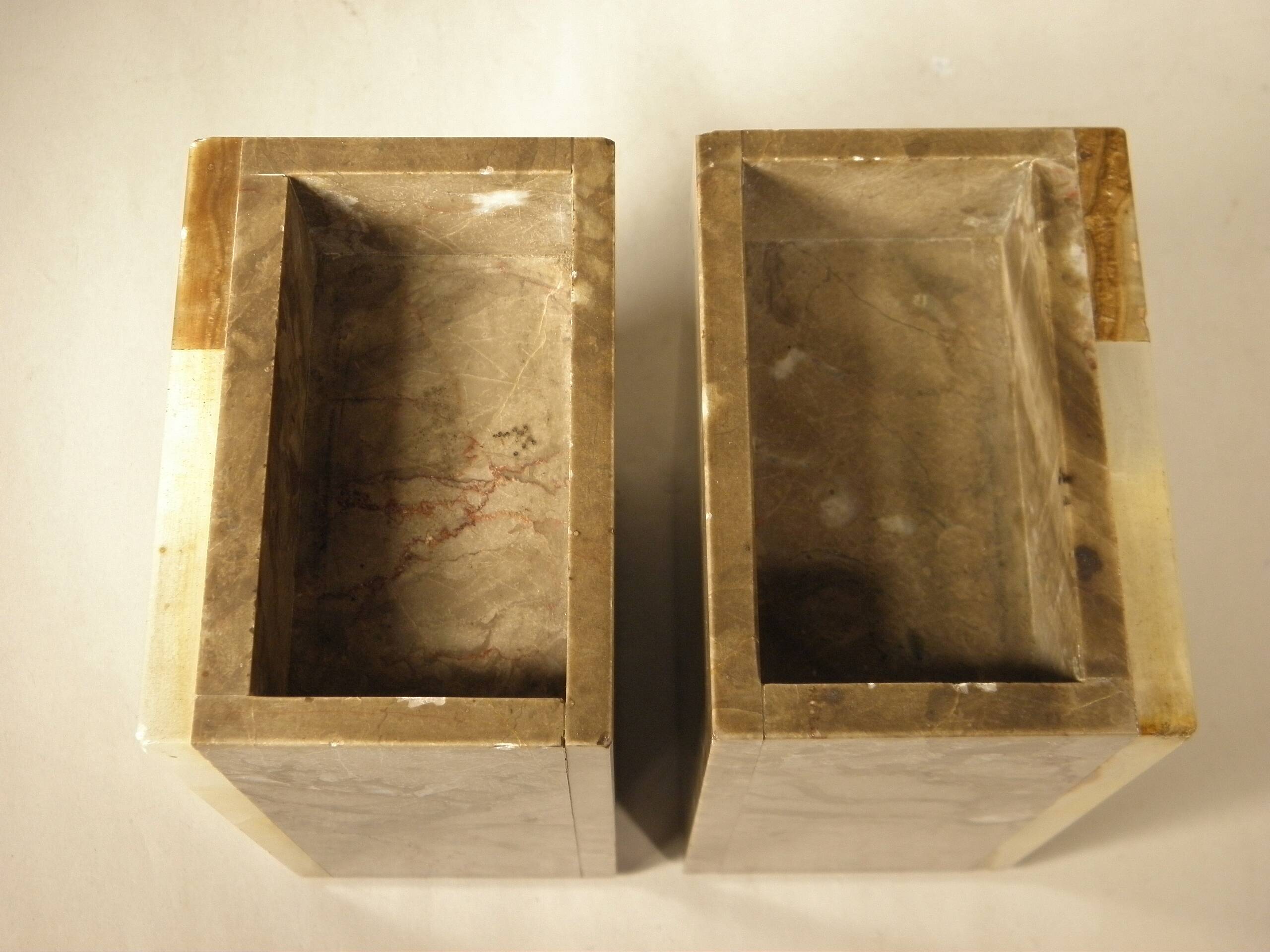 Marble bookends 1930