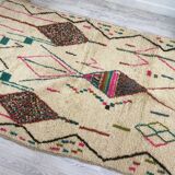 Handmade Moroccan Berber carpet 250 x 154 CM