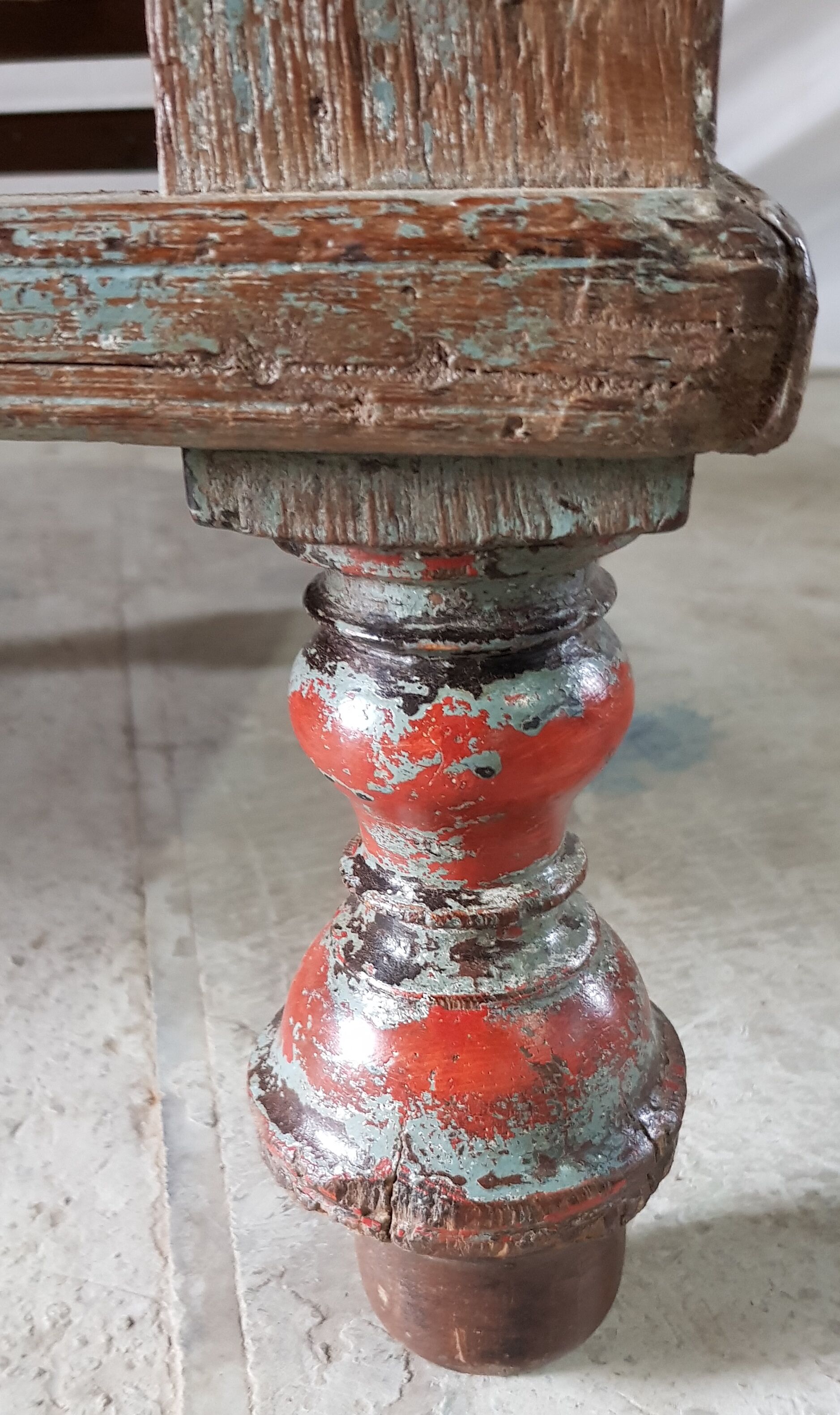 Old teak coffee table