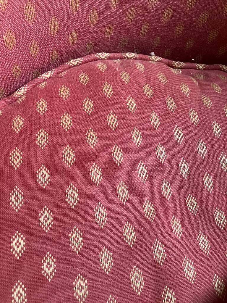 Mahogany armchair in First Empire style