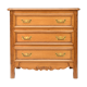 Oak chest of drawers
