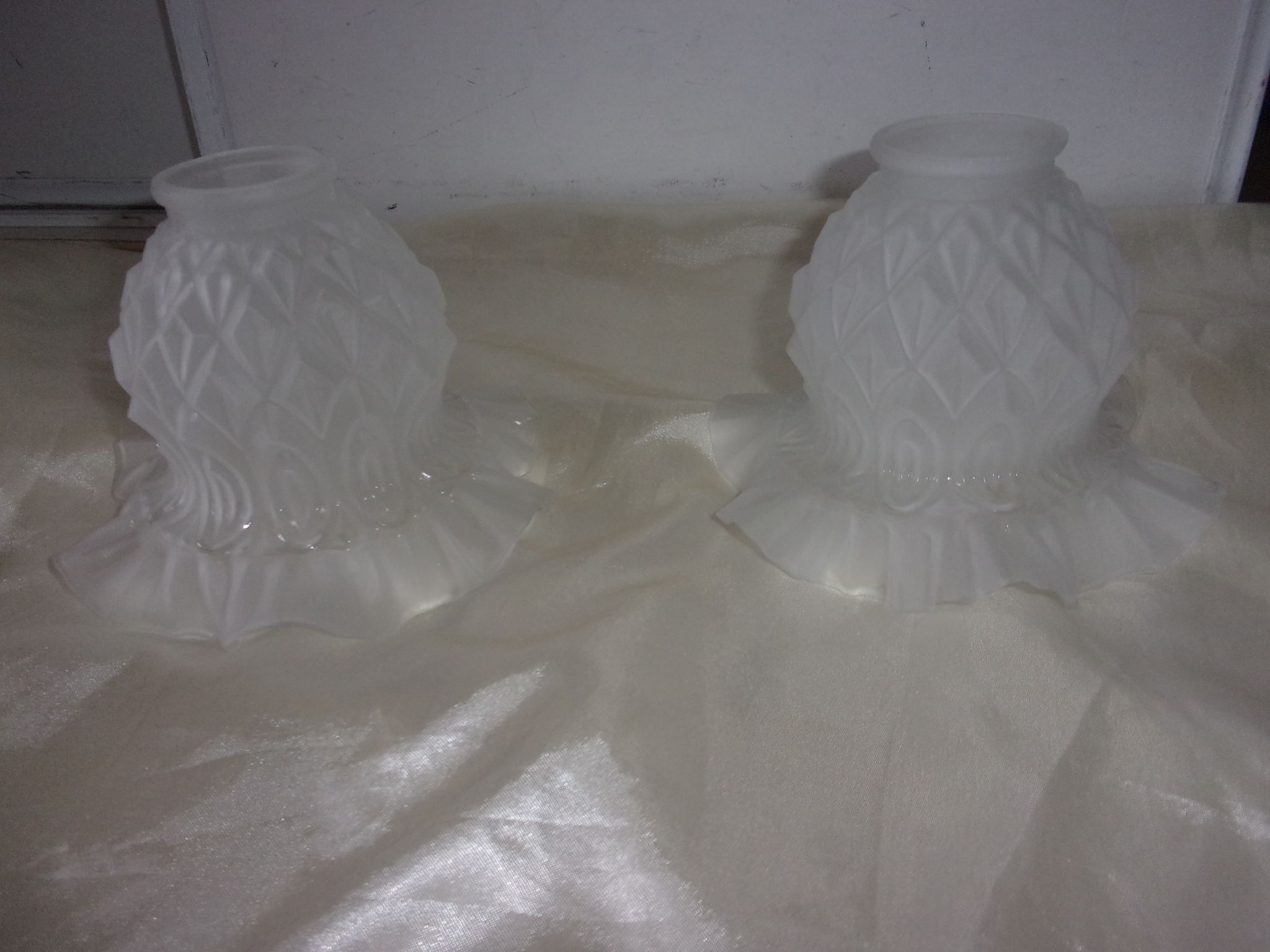 Set of 2 tulip lampshades