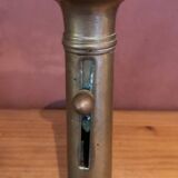Bronze torch candle holder