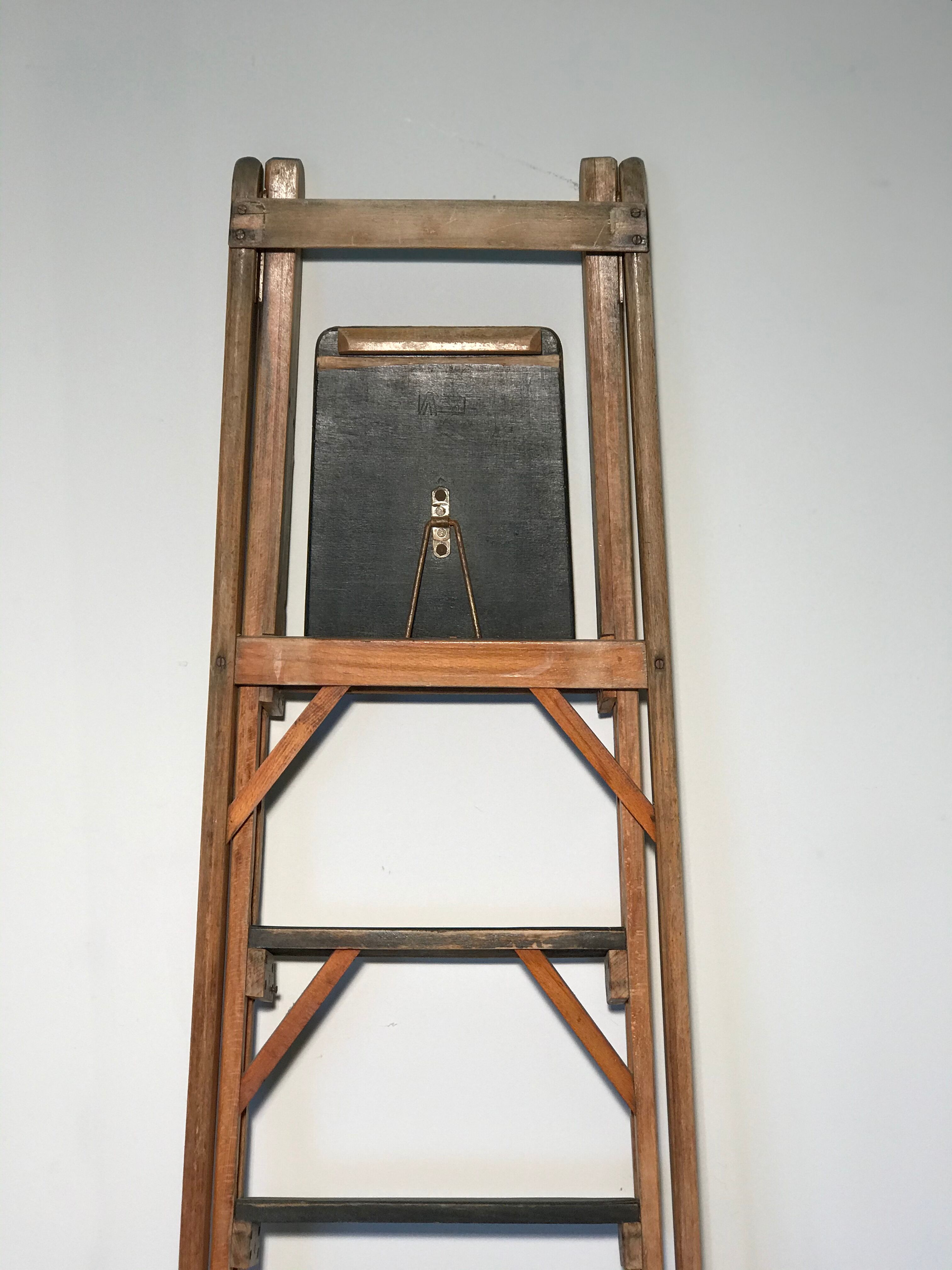 Library ladder 1950