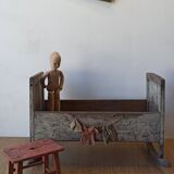 Old, antique cradle.