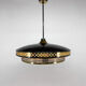Space Age Metal Pendant by LUDIB Bratislava, Czechoslovakia, 1960's
