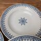 Set of 6 old ceramic soup plates, Primax saint model