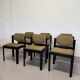 Ensemble de 6 chaises de salle à manger italiennes vintage