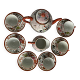 Service à thé en porcelaine fine 14 pièces